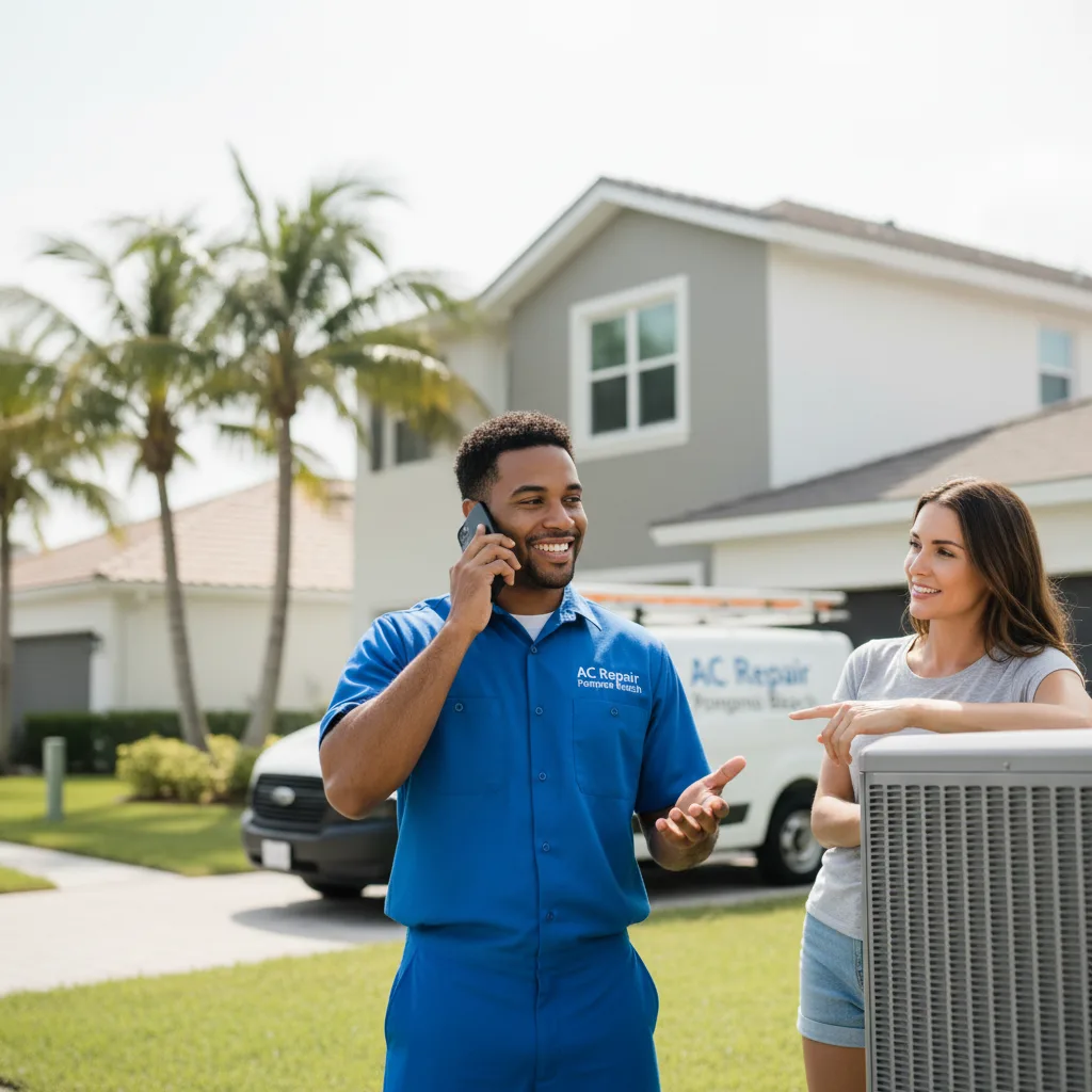 AC Repair Pompano Beach customer support in Wisner